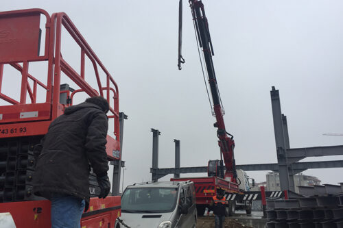 Çelik Konstrüksiyon Bina 2 Katlı Uygulama