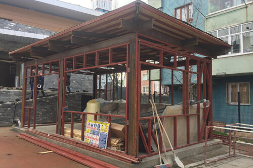 Çelik Konstrüksiyon Çay Ocağı