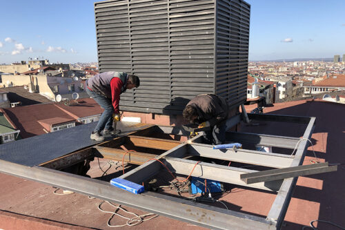 Çelik Platform İmalat, Uygulama ve Montaj